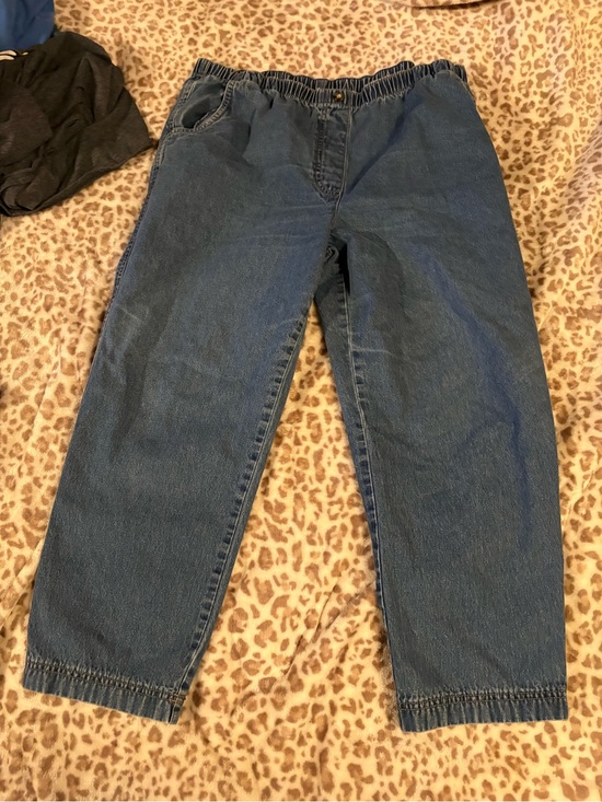 Kim Rogers Pants - Kim rogers Women’s Elastic Waist Denim Jeans Size 14PS